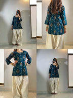 Emerald Farsi Grace – Premium Soft Silk 2-Piece কোড-A2